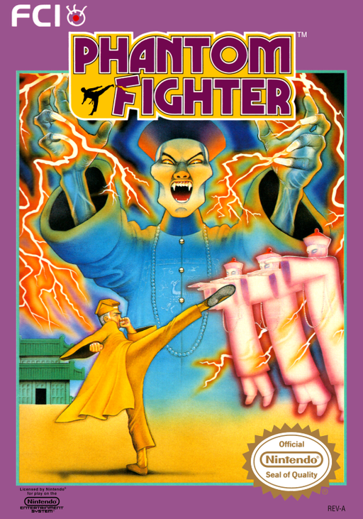 Phantom Fighter (USA) box art